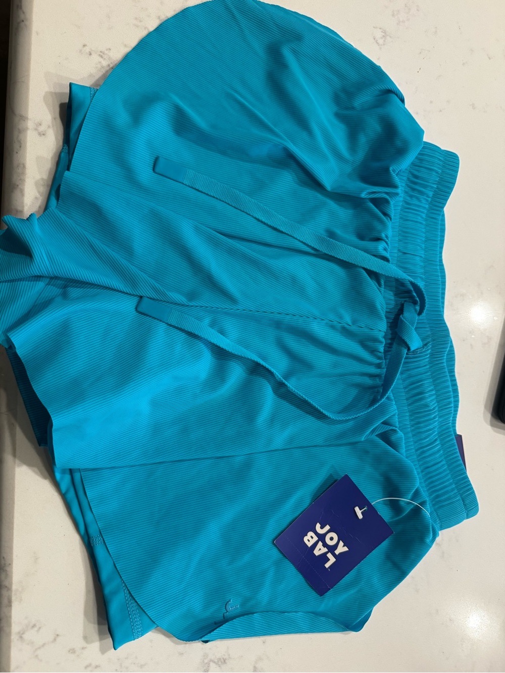 JoyLab Bright Turquoise Athletic Shorts